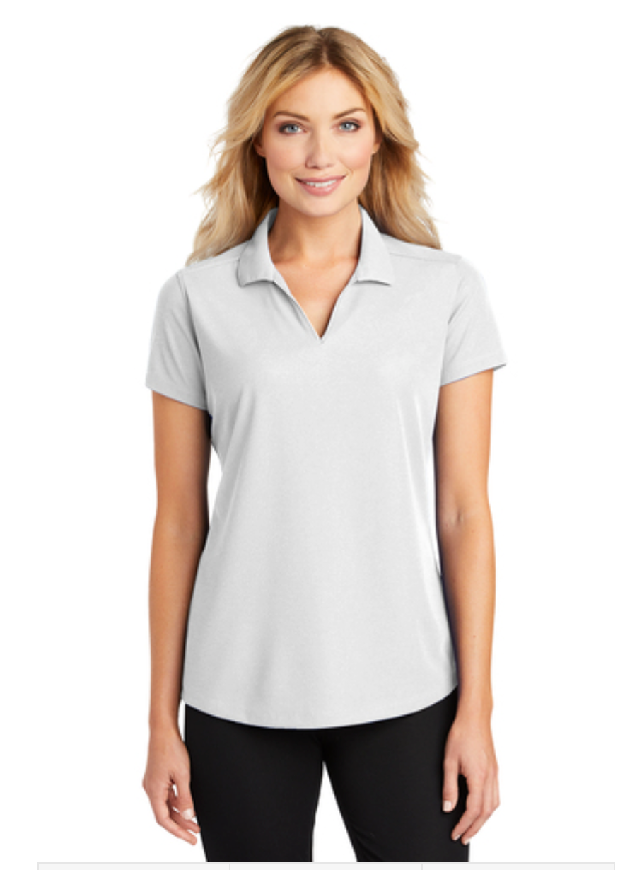 Women's Port Authority Grid Polo