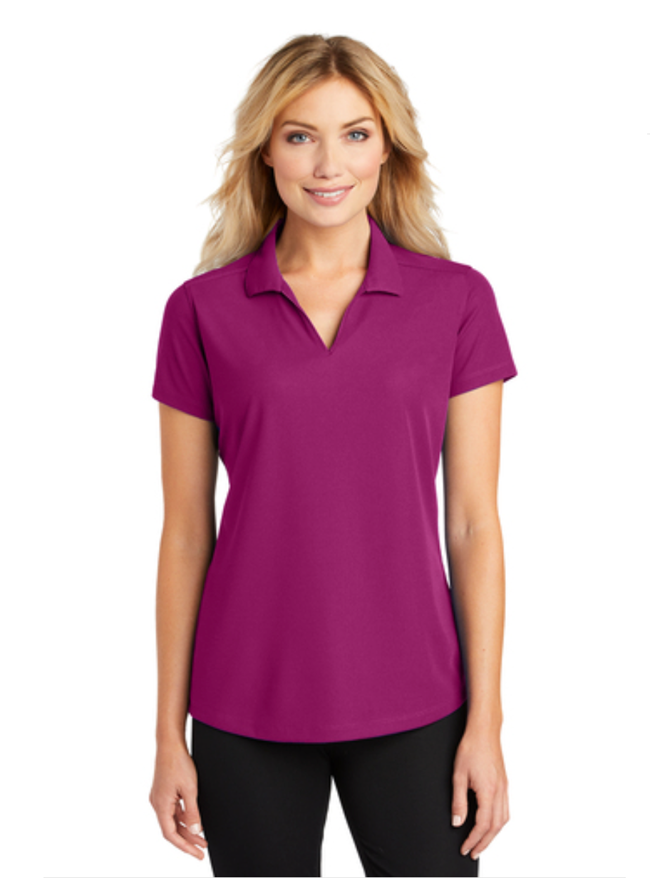Women's Port Authority Grid Polo